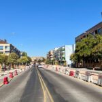 Corte parcial de tráfico en C/Cataluña por las obras del proyecto Pinto en Verde