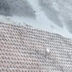 Los vecinos de Pinto denuncian la formación de grandes charcos tras las obras de asfaltado